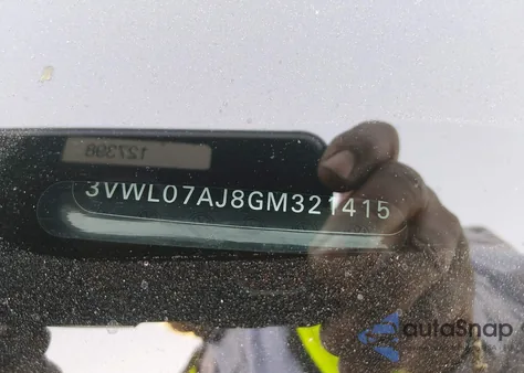 2016 Volkswagen Jetta 1.8T Sel из США, поврежденный, VIN 3VWL07AJ8GM321415